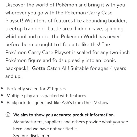 Pokémon backpack play set - Picture 12 of 16